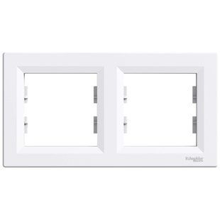 Schneider Electric ASFORA EPH5800221 Рамка 2-місна горизонтальна біла