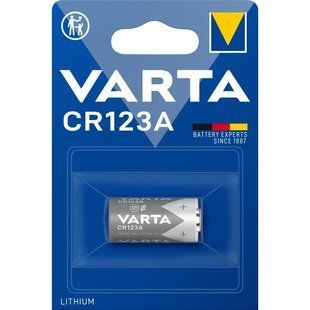 CR123A VARTA BLI 1 LITHIUM Батарейка