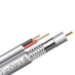 F 5967BV white-2x0.75power FinMark 100м=1бхт Кабель