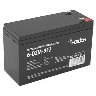 AGM MERLION 6-DZM-9 12V 9Ah F2 Акумуляторна батарея тягова