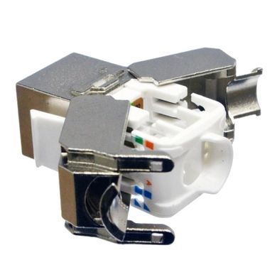LW LW-KJ6A-03-C6A Модуль KeyStone RJ45 STP, кат. 6a, Slim