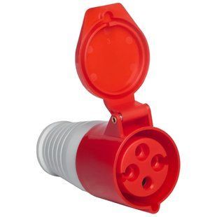 UEA 224 32А 380В 3Р+Е IP44 Розетка переносна