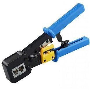 Merlion EZ-RJ45 (14239) Інструмент з храповиком для обтискання RJ-45 (8P8C) та RJ-12/11 (6P6C), 4P/6P/8P