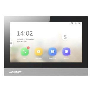DS-KH8380-WTE1/Flush Відеодомофон Hikvision, Сірий