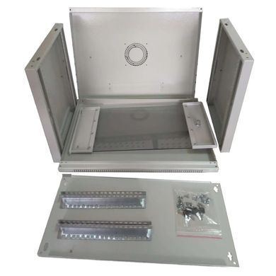 WMNC-9U-FLAT Hypernet Шафа коммутаційна настінна 9U 600x450 розбірна