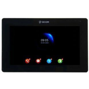 BCOM BD-770FHD Black Відеодомофон, Чорний