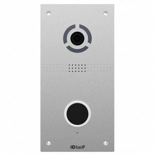 Bas-IP AV-05FD silver IP панель виклику з безконтактною кнопкою виклику, срібло