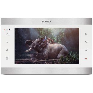 SL-10IPTHD (silver+white) Відеодомофон 10 "Slinex, Білий