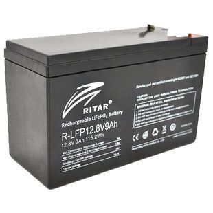 Ritar LiFePO4 12.8В 9А&bull;г Літієва акумуляторна батарея