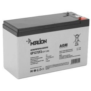 MERLION AGM GP1272F2 12V 7.2AH Акумуляторна батарея