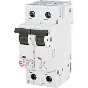 ЕТІ ETIMAT 10 DC 2p C 32A (6 kA) Автоматичний вимикач