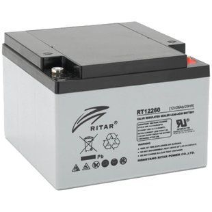 Ritar RT12260 (12V26AH) Акумуляторна батарея
