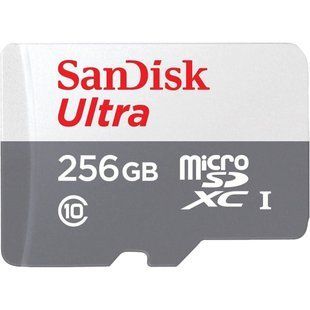 SanDisk Ultra microSDXC 256GB 100MB/s Class 10 UHS-I Модуль флеш-пам'яті