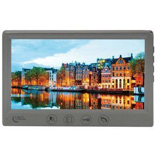 Light Vision AMSTERDAM FHD GRAY Відеодомофон, Сірий