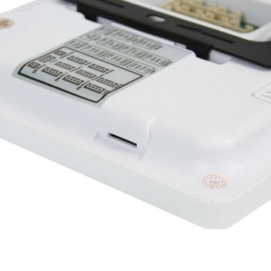 BCOM BD-760FHD/T White Відеодомофон, Білий