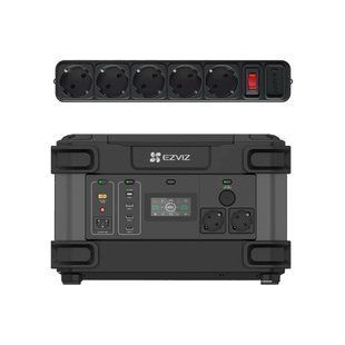 Ezviz CS-PS1300 (CN066) (FR) 2000 Вт + мережевий фільтр Gembird SPG5-G-6B Портативне джерело живлення