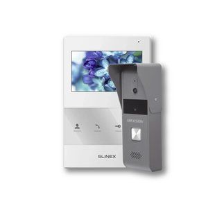 Slinex SQ-04 white + Hikvision DS-KB2421-IM Комплект