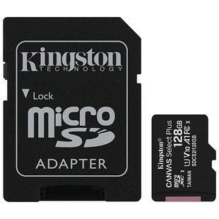Kingston (SDCS2/128GB) 128Гб microSDXC U1 V10 A1 Карта пам&rsquo;яті