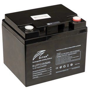 Ritar R-LFP12.8V50AH Акумуляторна батарея з bluetooth