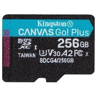 KINGSTON 256GB microSDXC Canvas Go Plus Gen4 200R Модуль флеш-пам'яті