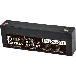 Full Energy FEP-122 2.2А&bull;г 12В Свинцево-кислотна акумуляторна батарея