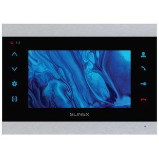 SL-07IPHD (silver/black) Відеодомофон 7" Slinex, Чорний