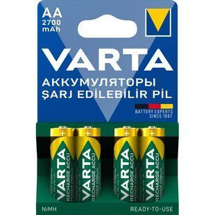 VARTA ACCU AA 2700mAh BLI 4 NI-MH Акумулятор