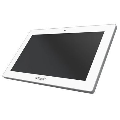 Bas-IP AK-10L white IP-відеодомофон 10", Білий