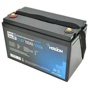 Merlion LiFePO4 12.8V 100AH Акумуляторна батарея