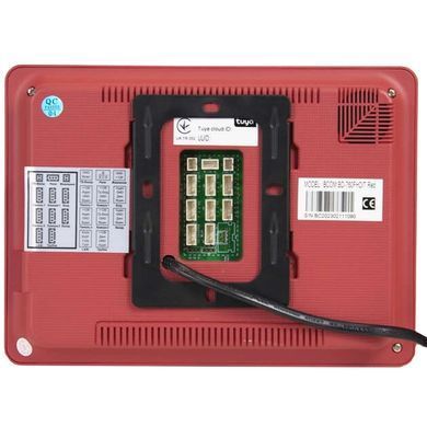 BCOM BD-760FHD/T Red Відеодомофон, Червоний
