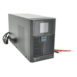 RITAR RTSW-1500 LCD 1500VA 24В ДБЖ з правильною синусоїдою під зовнішній АКБ