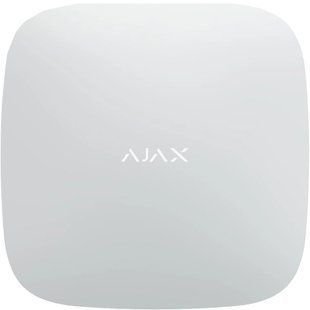 Интеллектуальный центр системы безопасности Ajax с поддержкой датчиков с фотофиксацией Ajax Hub 2 4G (8EU/ECG) white