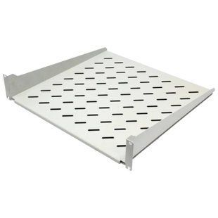 450мм, 2U, сіра (UA-SHC450G) Полиця консольна, Білий