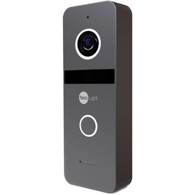 Neolight ALPHA Hybrid Black + SOLO FHD Graphite Комплект відеодомофону