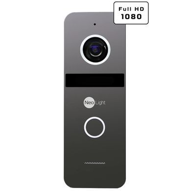 Neolight ALPHA Hybrid Black + SOLO FHD Graphite Комплект відеодомофону