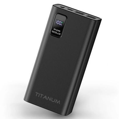 TITANUM 728S 30000mAh 22.5W Black Повербанк