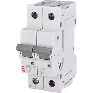ЕТІ ETIMAT P10-DC 2p C16 (10 kA) Автоматичний вимикач