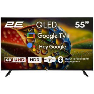 2E 55A77Q 55&rdquo; дюйма 3840x2160 QLED Google TV Телевізор