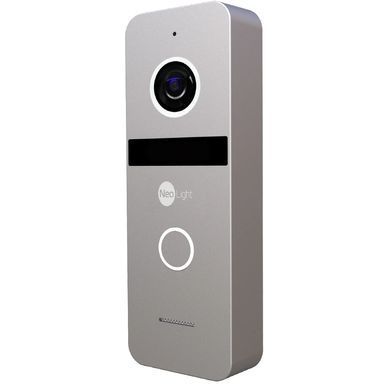 Neolight ALPHA Hybrid Black + SOLO FHD Silver Комплект відеодомофону