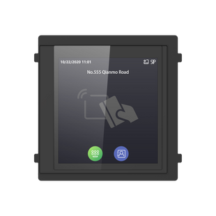 Hikvision DS-KD-TDE Модуль сенсорного дисплея, Сірий