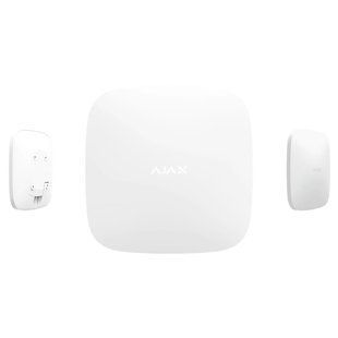 Охоронна централь Ajax Hub (8EU) UA white