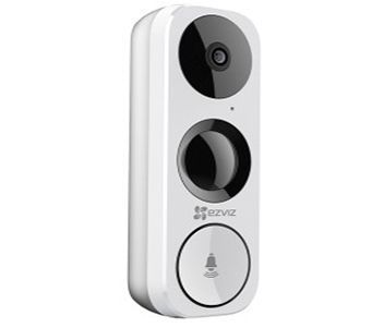 CS-DB1(A0-1B3WPFR) 3Мп хмарний Wi-Fi дверний відеодзвінок Ezviz