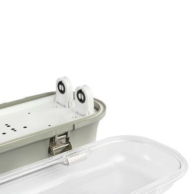 VIDEX 0,6М 220V LED світильник IP65 лінійний під лампу 2хТ8