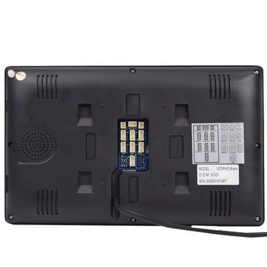 BCOM BD-1070FHD Black Відеодомофон, Чорний