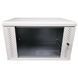 EServer 6U 600х350х370 скло, сіра Шафа