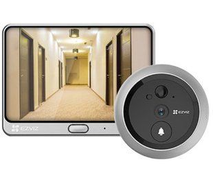 CS-DP1C (A0-4A1WPFBSR) Ezviz Wi-Fi дверне вічко, дзвінок і домофон 3 в 1
