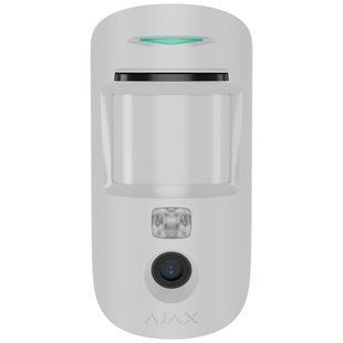 Бездротовий сповіщувач руху з камерою Ajax Superior MotionCam AM (PhOD) white Jeweller