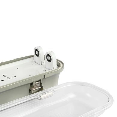 VIDEX 1,2М 220V LED світильник IP65 лінійний під лампу 2хТ8