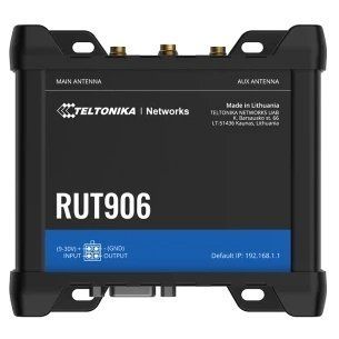 Teltonika RUT906 з 4G LTE, Wi-Fi, RS-232, RS-485 Промисловий стільниковий маршрутизатор