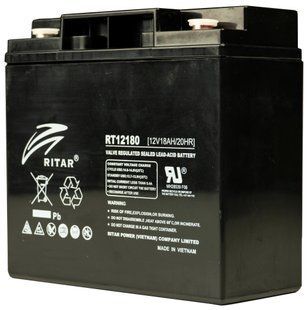 Ritar RT12180 18А&bull;г 12В Свинцево-кислотна акумуляторна батарея